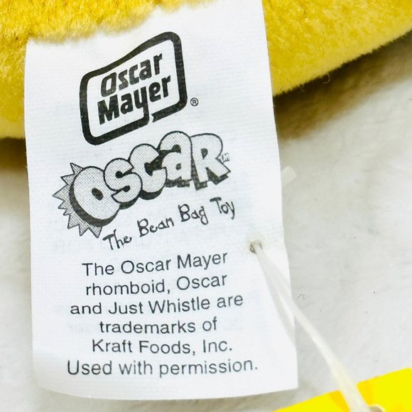 Vintage Oscar Mayer Weiner Mobile Plush Toy with Tags - Picture 7 of 7